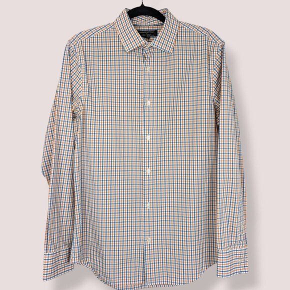Banana Republic Plaid Slim Fit Buttoned Shirt - Picture 1 of 6